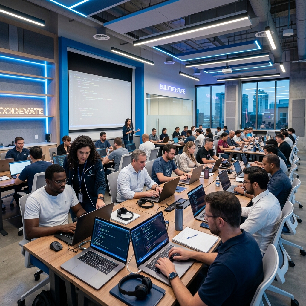 IT training classroom and bootcamp
